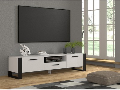 ТВ шкаф NUKA RTV 200 (бял мат)